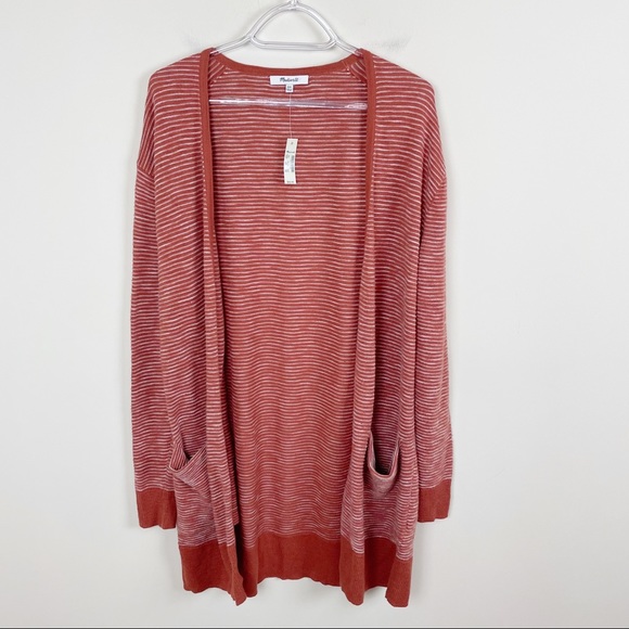 Madewell Sweaters - Madewell Summer Ryder Cardigan Sweater Stripe